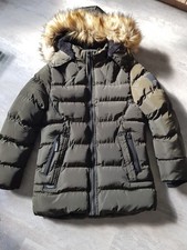 S&D Kids, Winterjacke, Junge Gr. 152, Grün/Schwarz, Warm Neuwertig 