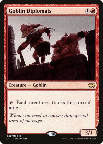 Magic mtg goblin diplomats - magic/mtg,