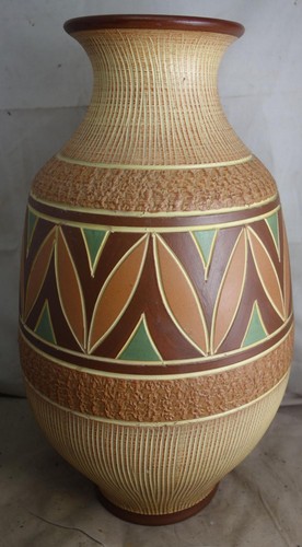 Große keramik vase - vase, bodenvase