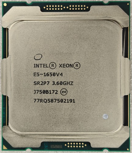 Intel xeon 1650 - intel, sr2p7