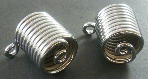 Sattelfedern verchromt z - -,