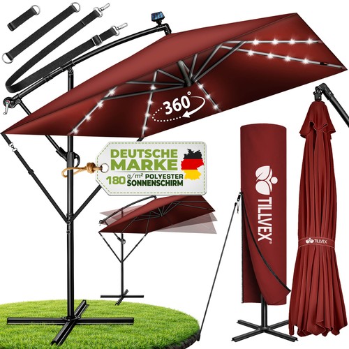 Tillvex sonnenschirm led - tillvex®,