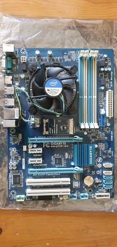 Mainboard gigabyte z77p d3 - mainboard,