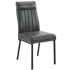 Stuhl - anthrazit Vintage -