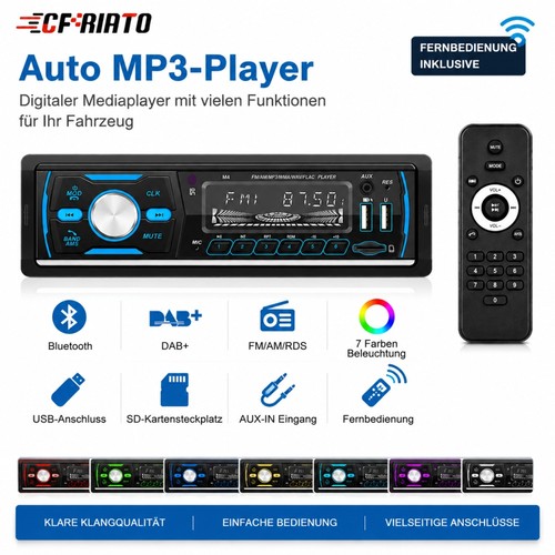 Dab din autoradio - din, mp3