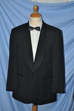 Hugo Boss SMOKING DINNERJACKET SEIDENSPIEGEL Gr S (50 kz )  Tuch Cerruti1881