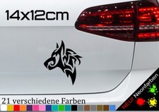 Wolf Aufkleber Tattoo Tribal