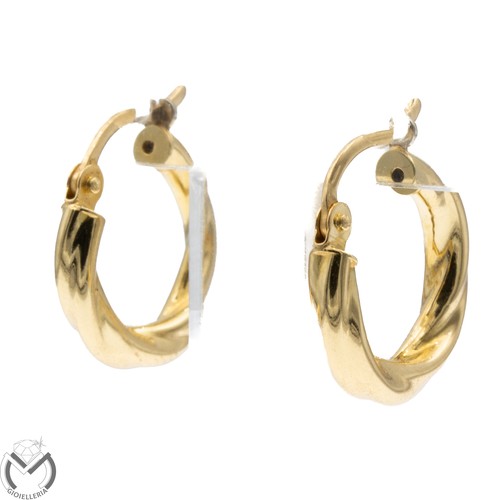 Ohrringe 750 gelbgold - 750,