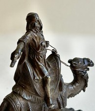 Bronze-Skulptur "Araber auf