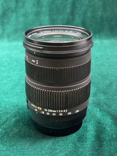 Sigma zoom 200mm 5 6 - 18-200mm, 1:3.5-6.3