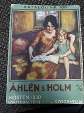 Åhlén & Holm Katalog 1930