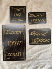 Quadschilder Yamaha YFM Raptor