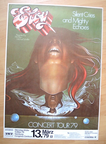 Original konzertplakat eloy - gr,