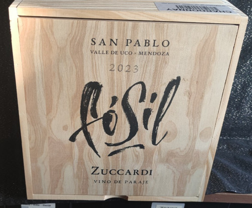 Weinkiste fosil zuccardi - /,