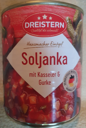 Dreistern soljanka mit kassler - dreistern,