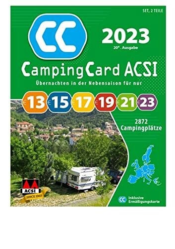 Camping card acsi 2023 - card,