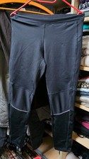 Crivit Sport Hose Laufhose Leggins Stechig Schwarz Gr 40/42 Gebraucht