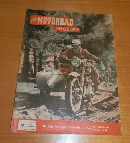 Das motorrad 1954 großer - das,