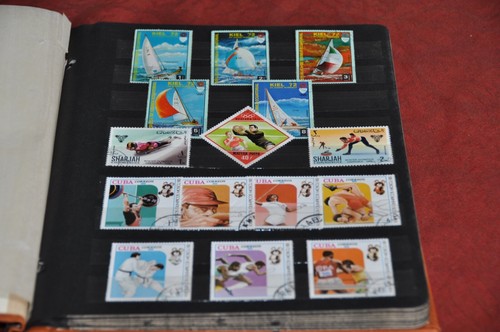 Briefmarken dachbodenfund - briefmarken,