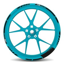 Felgenaufkleber Motorradfelge