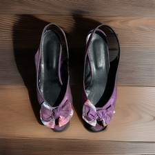 Süße Vintage-Sandalen Lila