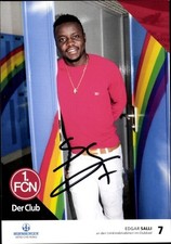 Autogrammkarte Fußballer Edgar Salli, 1. FC Nürnberg, Autogramm - 11348604