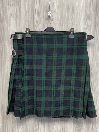 Scottish design green tartan - green,