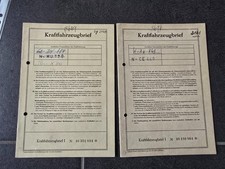 Ford Taunus Turnier 55 PS 72 PS 1972 Fahrzeugschein Sammlung 43