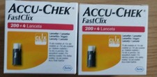 2 X Accu-Chek FastClix 204