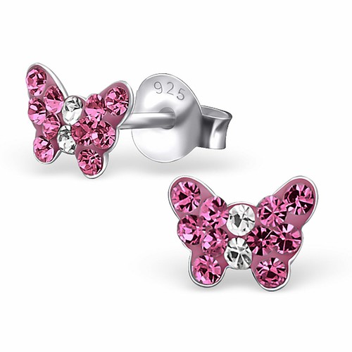 Schmetterling ohrringe 925 - schmetterling,