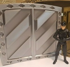 Große Nische Tür/Wand für