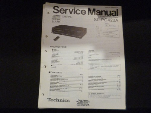 Original service manual - service,