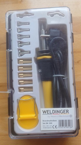 Weldinger brandmalkolben set - weldinger,