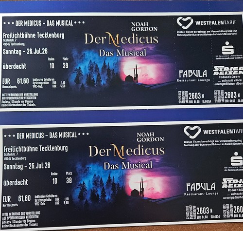 Tickets der medicus musical - tickets,