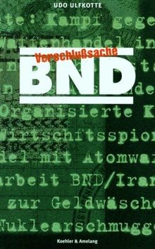 Verschlußsache bnd von - verschlußsache,