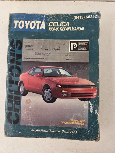 Toyota celica 1986 - toyota,