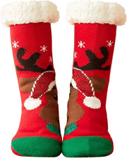 Weihnachtssocken Damen Herren, Kuschelsocken Weihnachten Damen, Socken Weihnacht