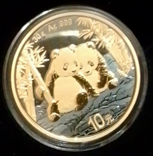China yuan panda - 10, 2026