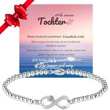 Weihnachtsgeschenke für meine Tochter - Geschenk für Tochter - Armband Tochte...