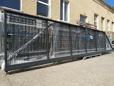 5,5x1,8 Meter mR2D Industrietor Schiebetor Hoftor freitragend - SOFORT verfügbar