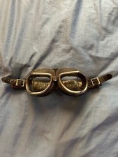 100% Vintage Original Oldtimer Motorradbrille CLIMAX Spain 1960 60s 60er