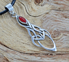 925 Silber großer keltischer