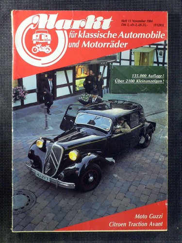 Oldtimer markt november 1984 - oldtimer,