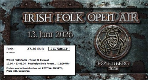 Irish folk festival poyenberg - irish,