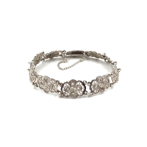 835 silber armband 5cm - silber,
