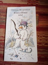 Wenn Es Winter Wird Christian Morgenstern Faltbares Bilderbuch
