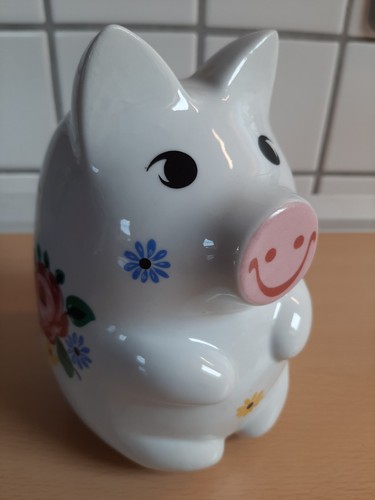 Spardose sparschwein porzellan - spardose,