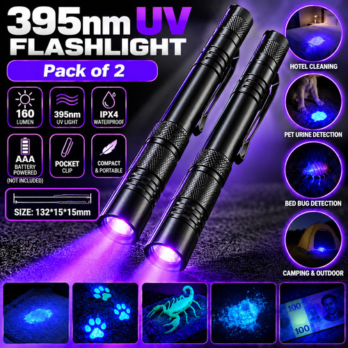 Taschenlampe schwarzlicht - uv,