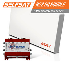 Selfsat H22DQ 6 TV Teilnehmer