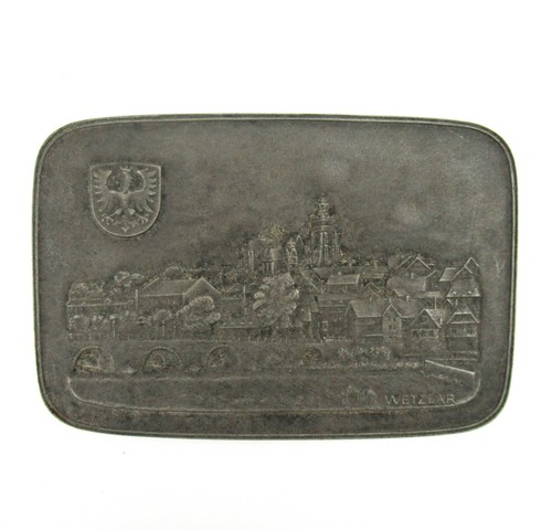 Buderus medaille wandkachel - buderus,